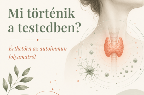 Női váll pajzsmiriggyel